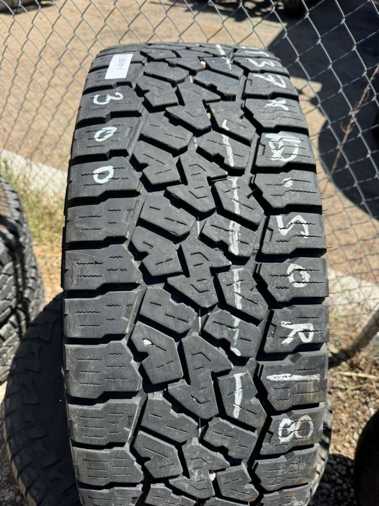 LT37x12.50R18 Pair (2 Used Tires) Falken WildPeak AT3W