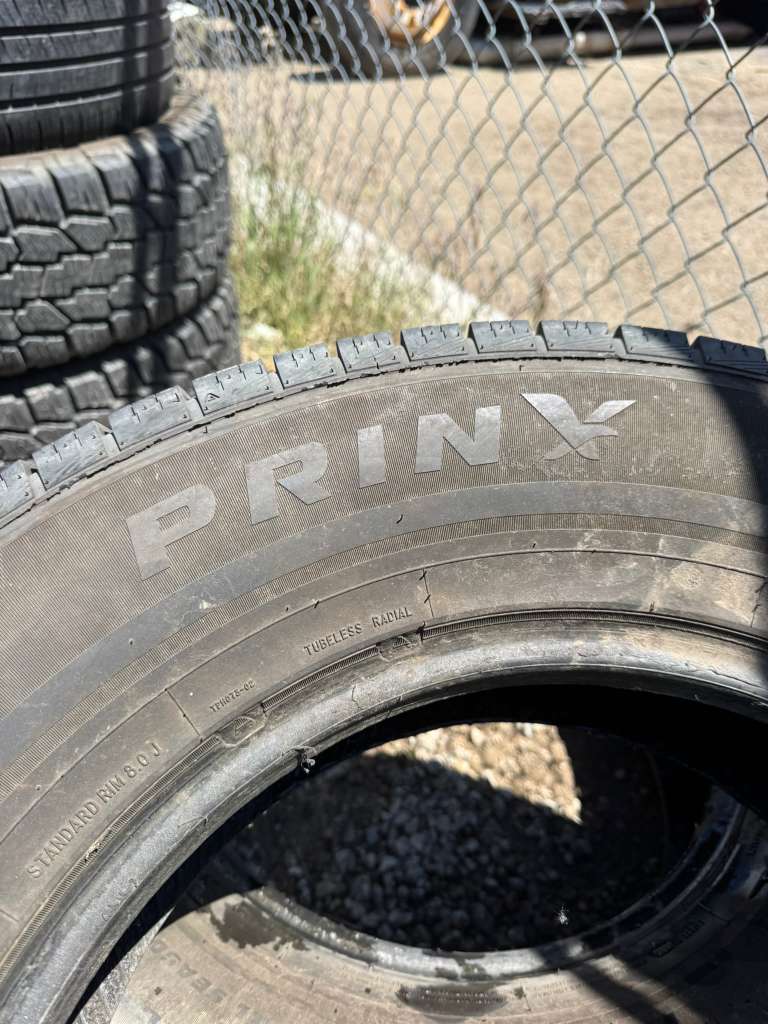 LT275/65R18 Pair (2 Used Tires) Prinx Hi Country H/T