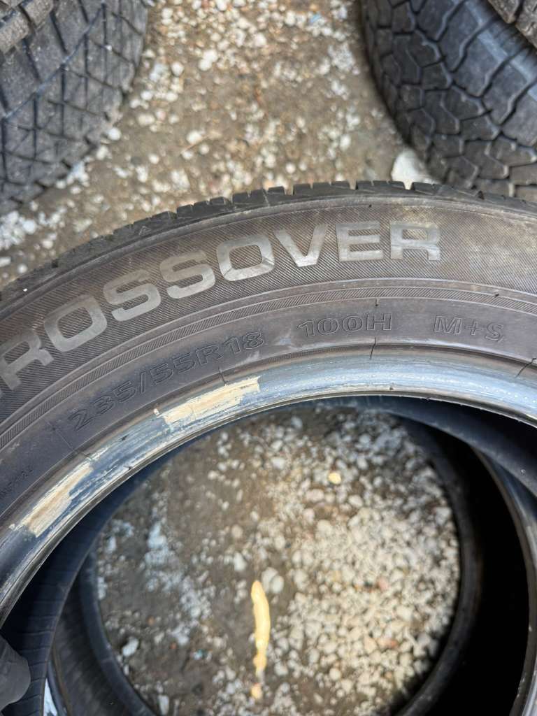 235/55R18 Pair (2Like New Tires) Mohave Crossover