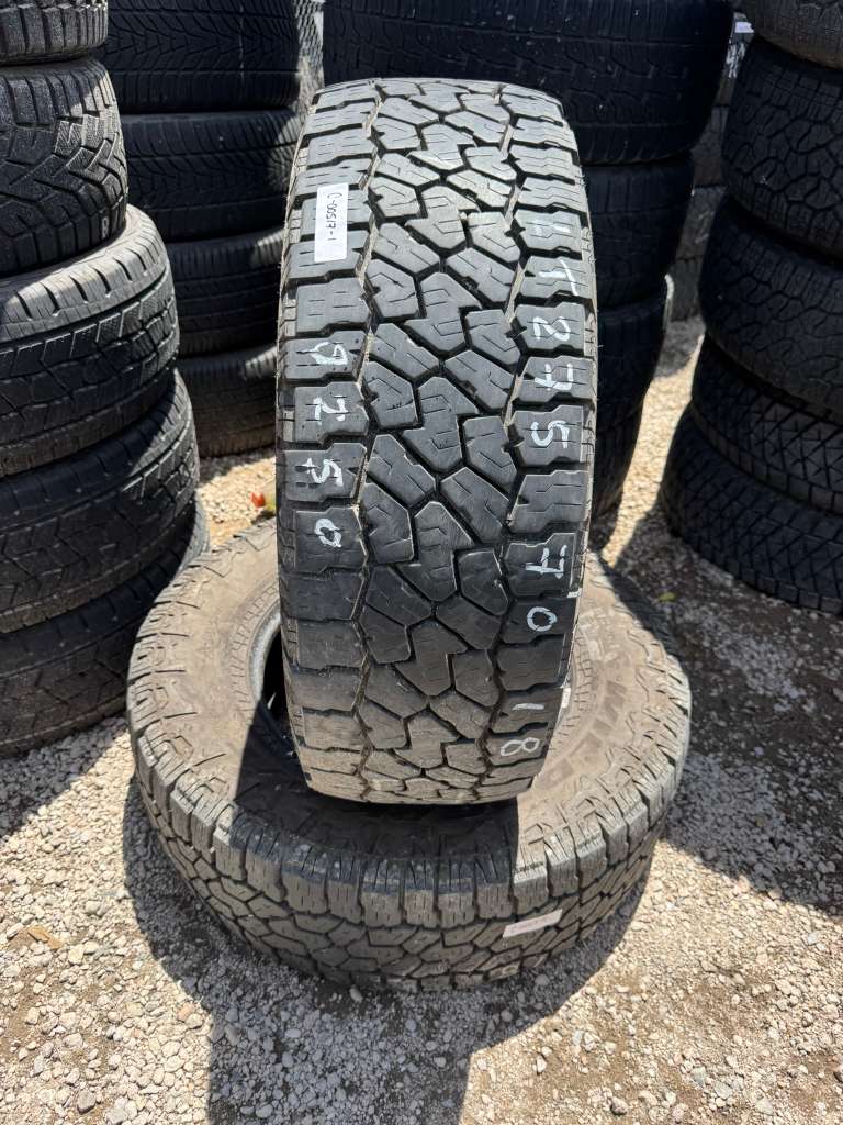 LT275/70R18 Pair (2 Used Tires) Falken WildPeak AT4W