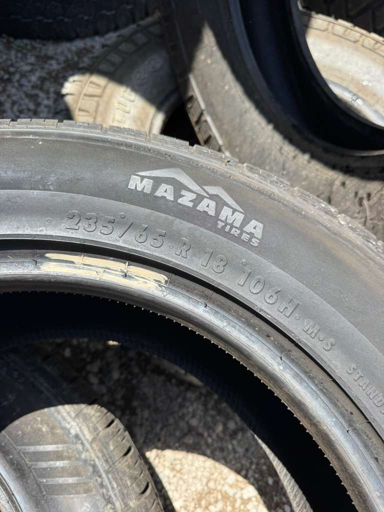 235/65R18 Pair (2 Used Tires) Mazama Open Range HTS
