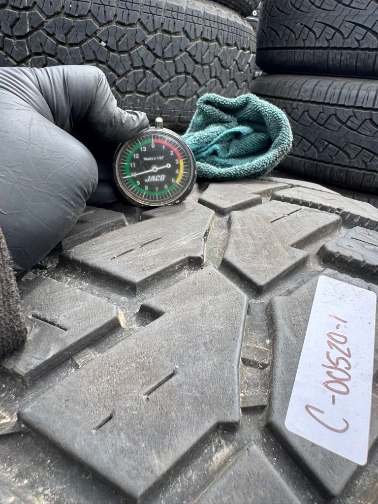 LT35x12.50R18 Pair (2 Used Tires) Cosmo Mud Kicker