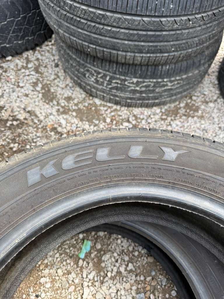 225/55R18 Pair (2 Used Tires) Kelly Edge Touring