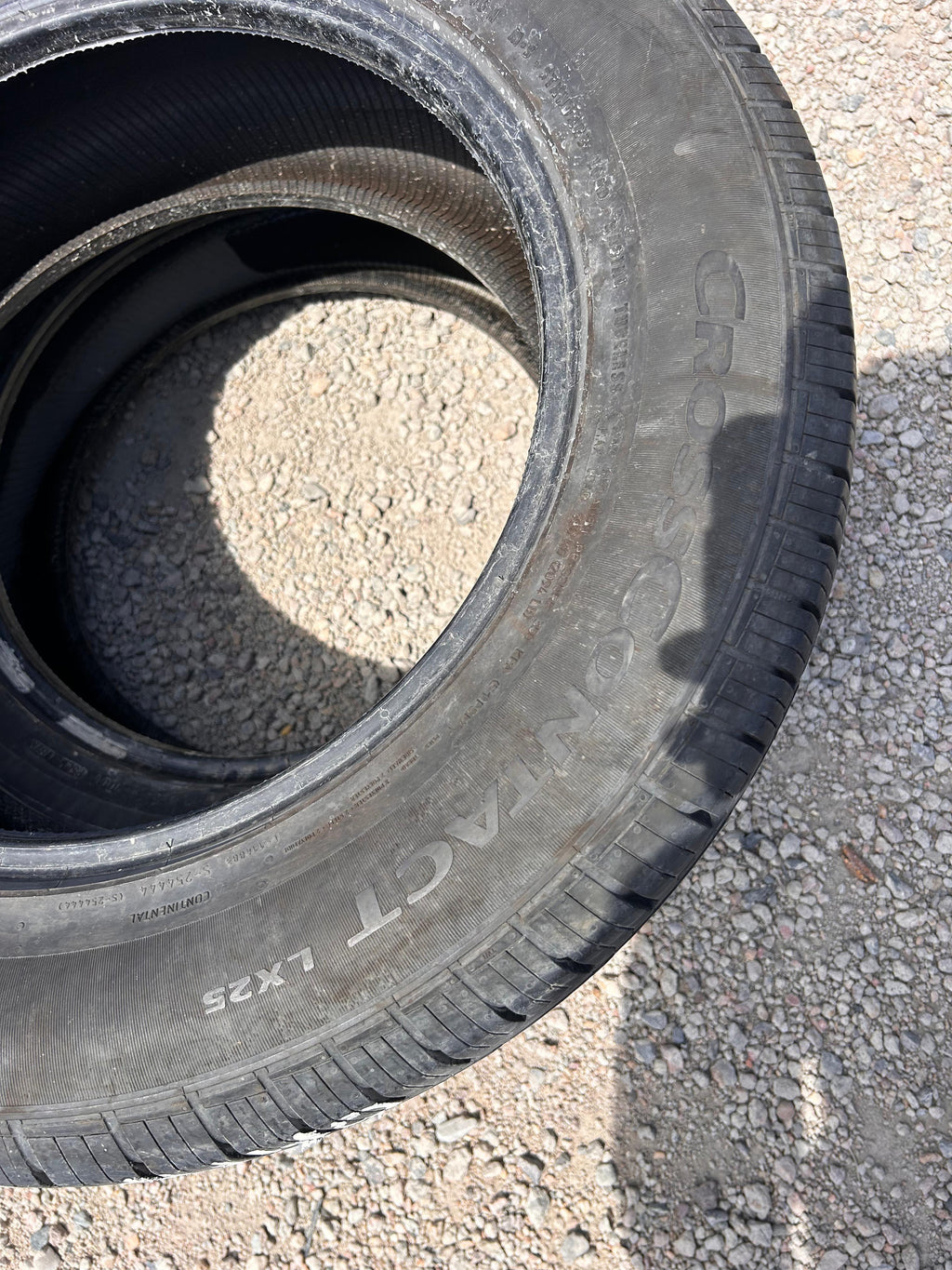 235/65R18 Pair (2 Used Tires) Continental CrossContact LX25