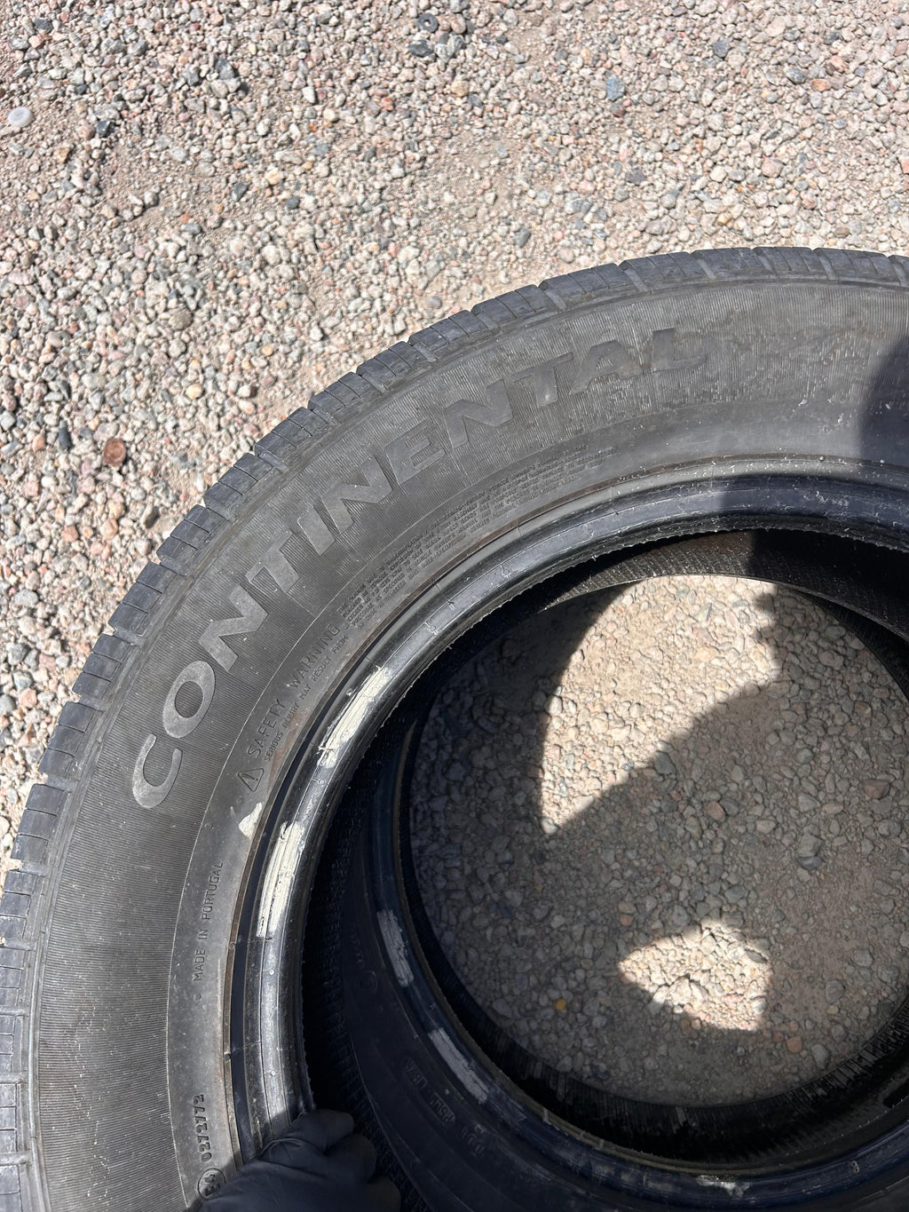 235/65R18 Pair (2 Used Tires) Continental CrossContact LX25