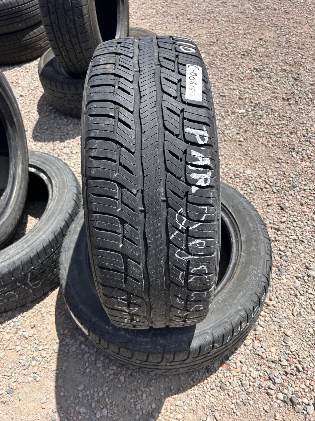 205/55R16 Pair (2 Used Tires) Bfgoodrich Advantage TA Sport