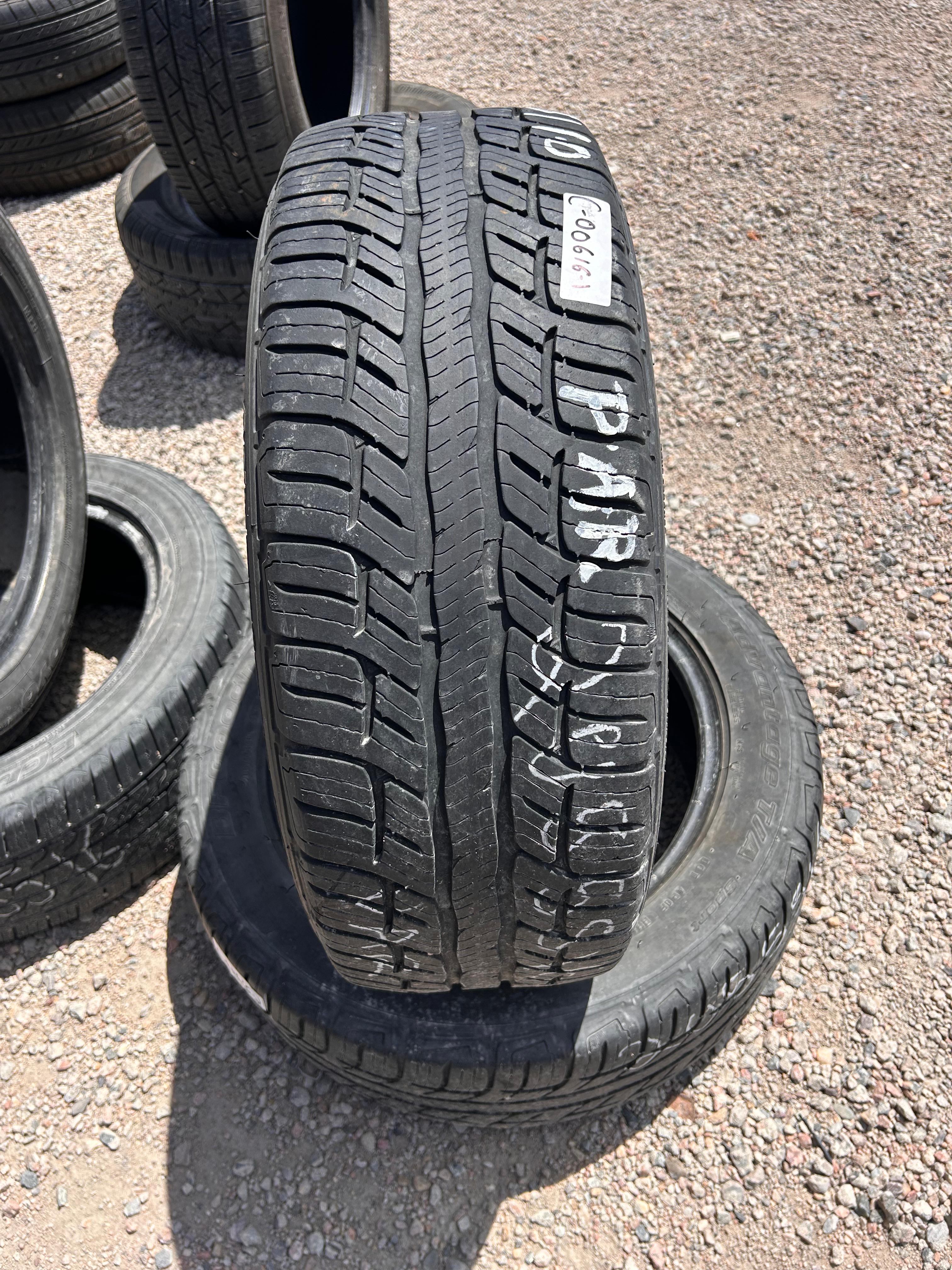 205/55R16 Pair (2 Used Tires) Bfgoodrich Advantage TA Sport