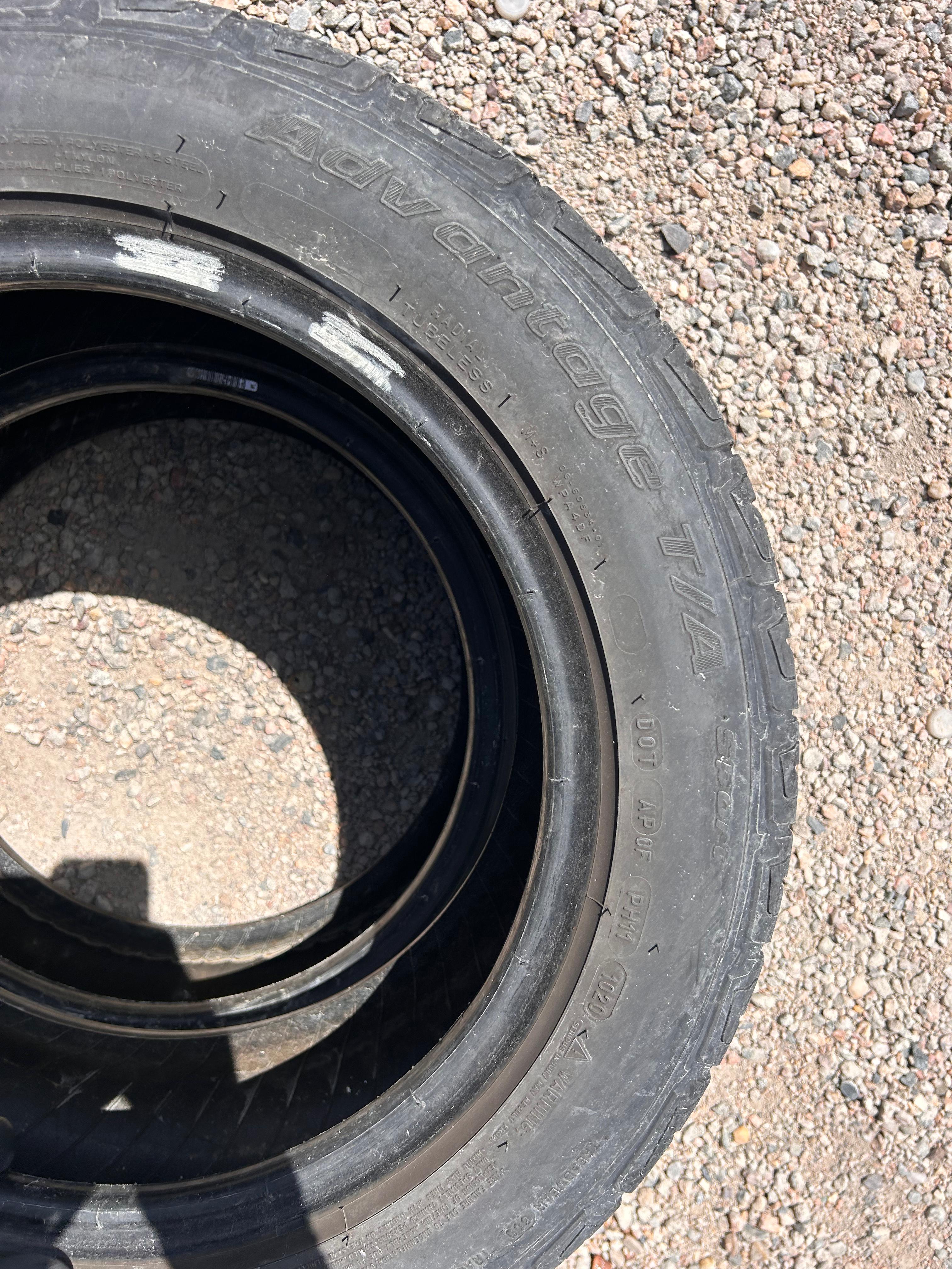 205/55R16 Pair (2 Used Tires) Bfgoodrich Advantage TA Sport