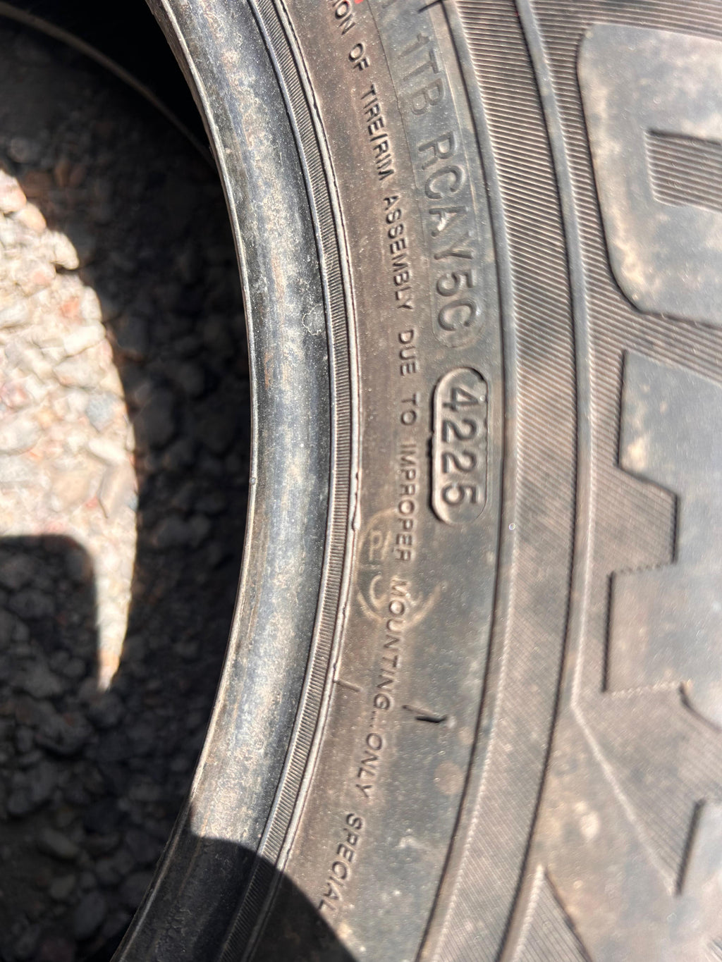 205/65R15 Pair (2 Used Tires)  Sentury Touring
