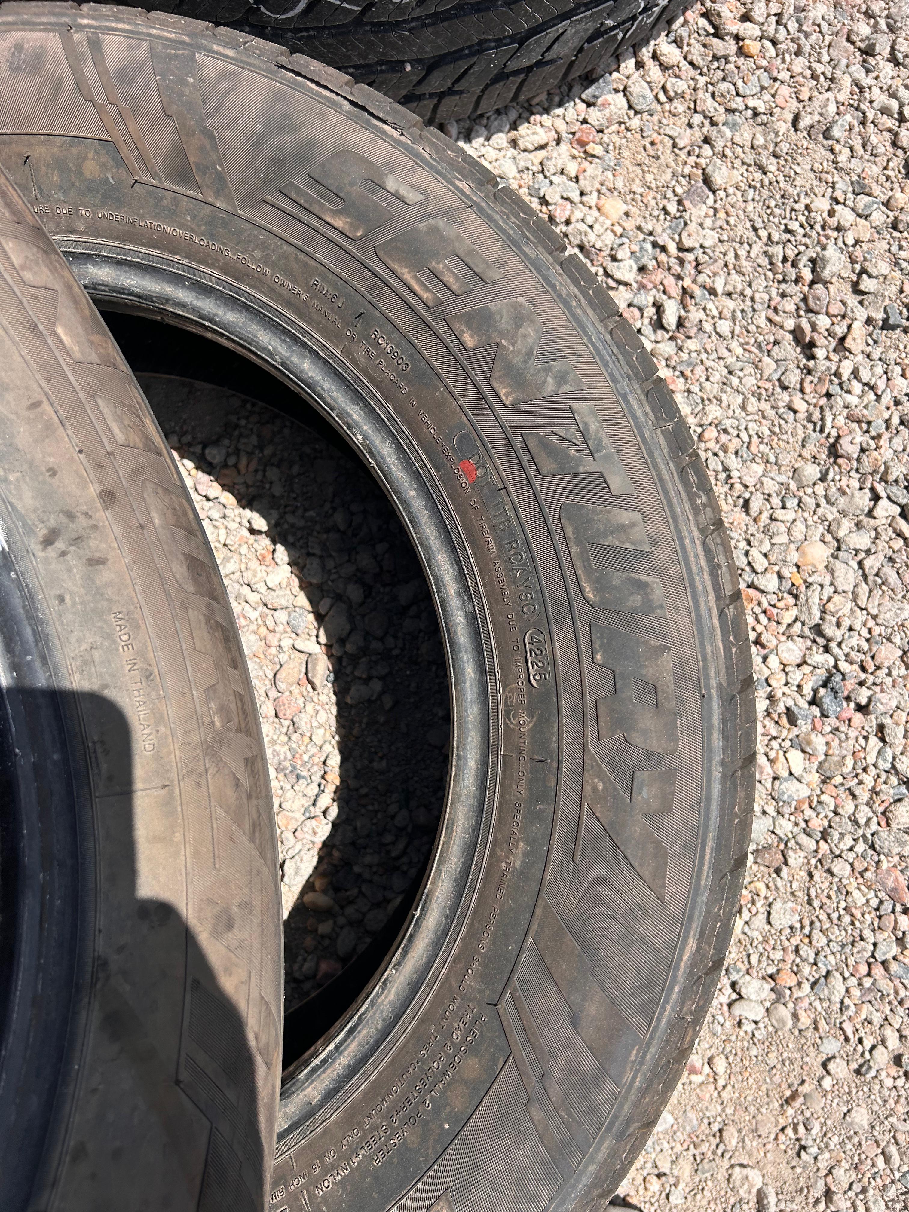 205/65R15 Pair (2 Used Tires)  Sentury Touring