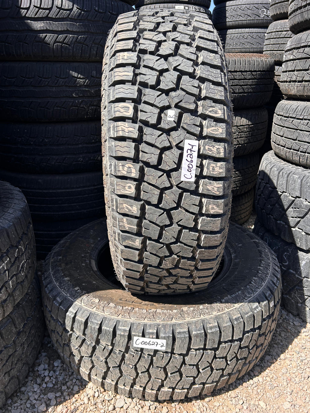 LT265/70R17 Pair (2 Used Tires) Advanta