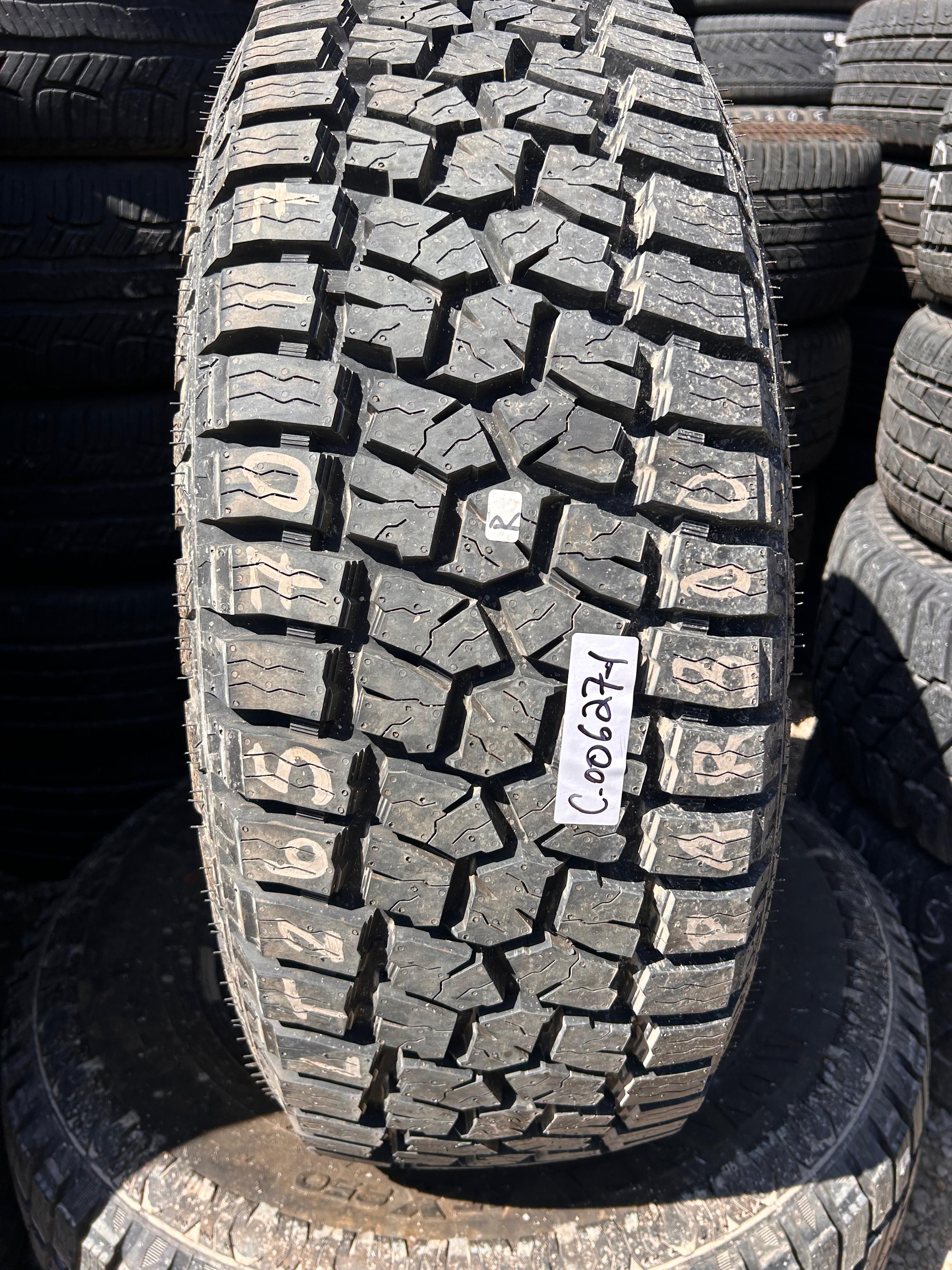 LT265/70R17 Pair (2 Used Tires) Advanta