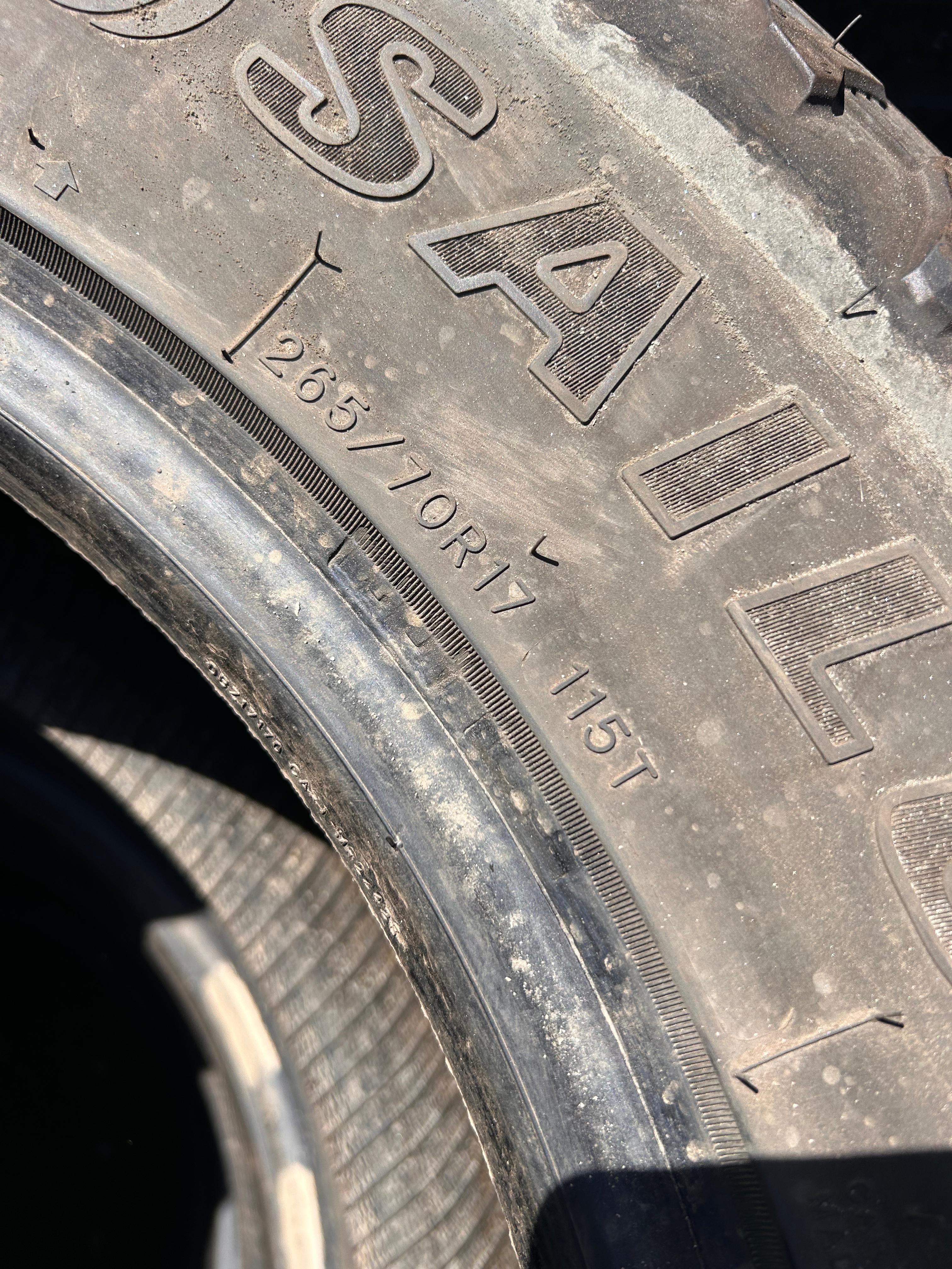 265/70R17  Pair (2 Used Tires) Sailun Terramax RT