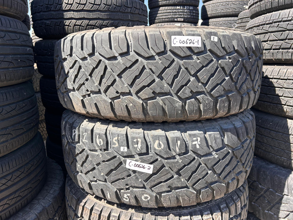 265/70R17  Pair (2 Used Tires) Sailun Terramax RT