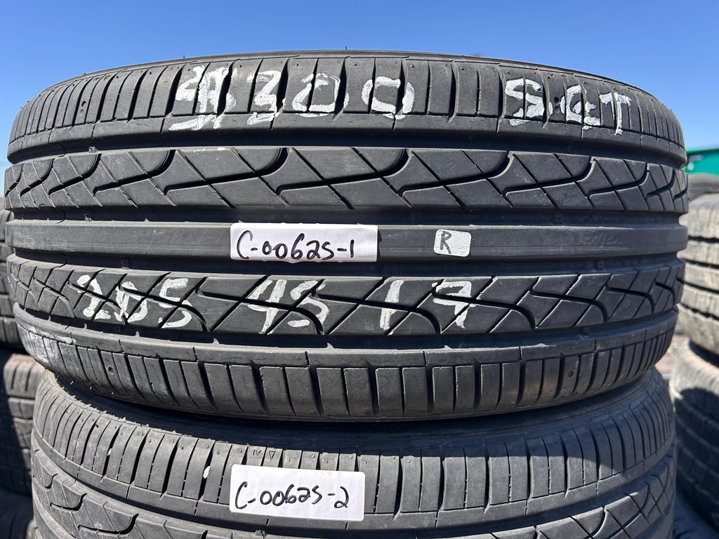 205/45R17 Set (4 Used Tires) Hankook Ventus2 Concept2