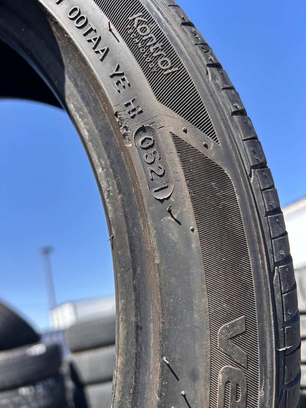 205/45R17 Set (4 Used Tires) Hankook Ventus2 Concept2