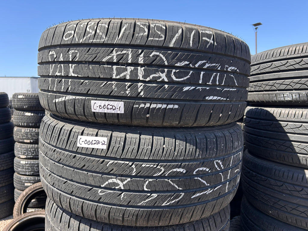 235/55R17  Pair (2 Used Tires)  Mazama Luxery Touring Reputation