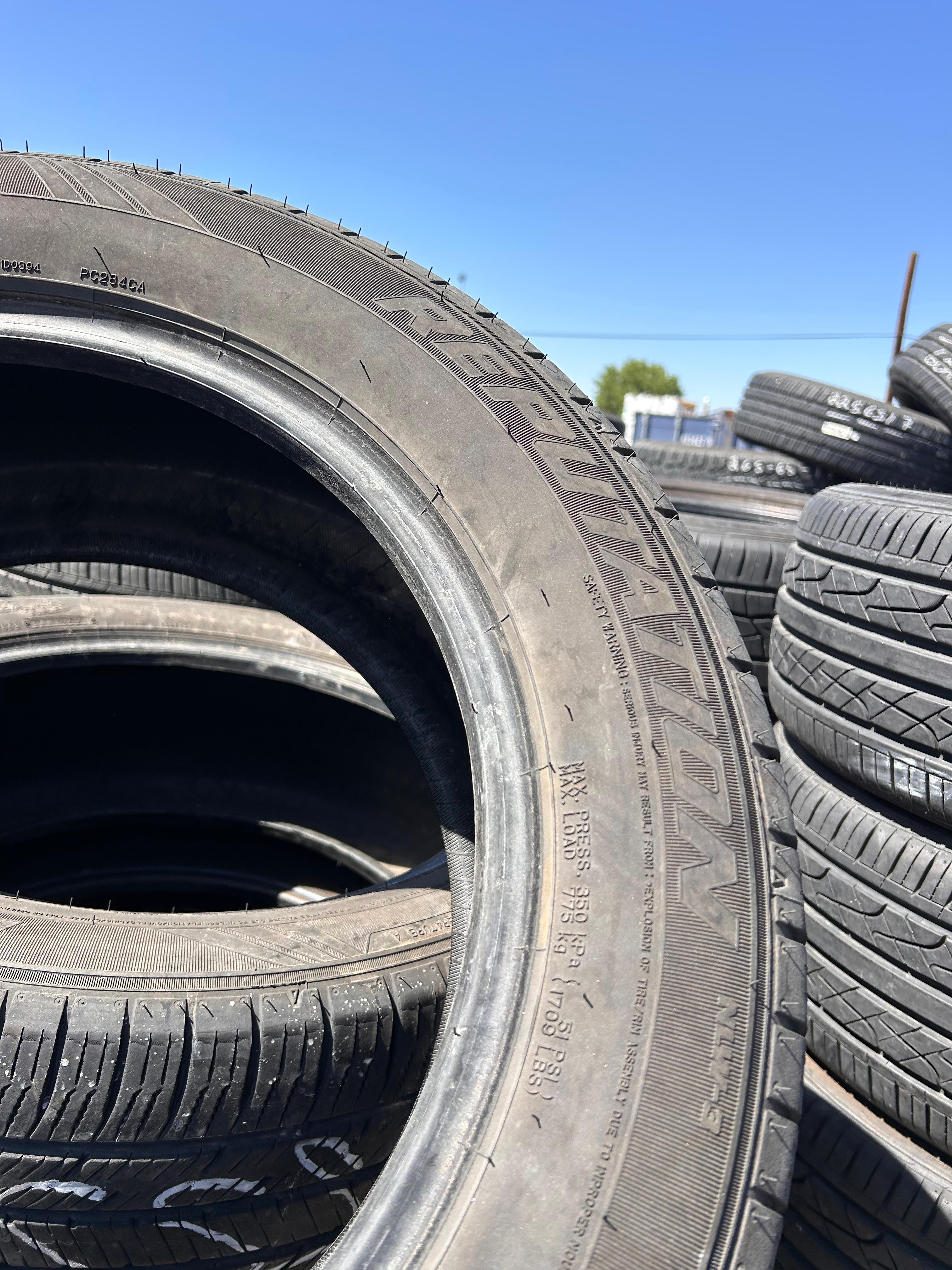 235/55R17  Pair (2 Used Tires)  Mazama Luxery Touring Reputation