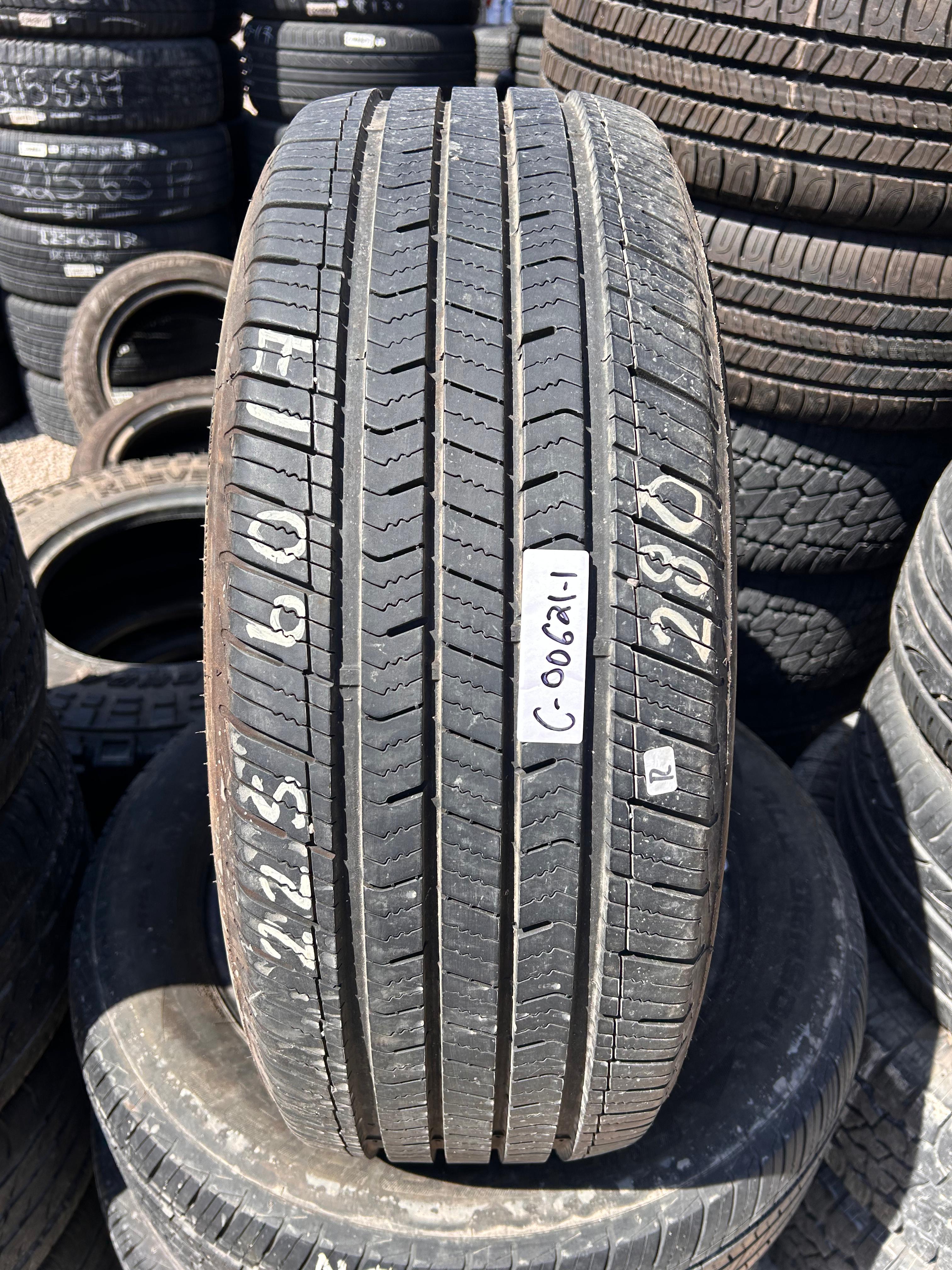 225/60R17 Set (4  Like New Tires) Arizonian Silver Edition