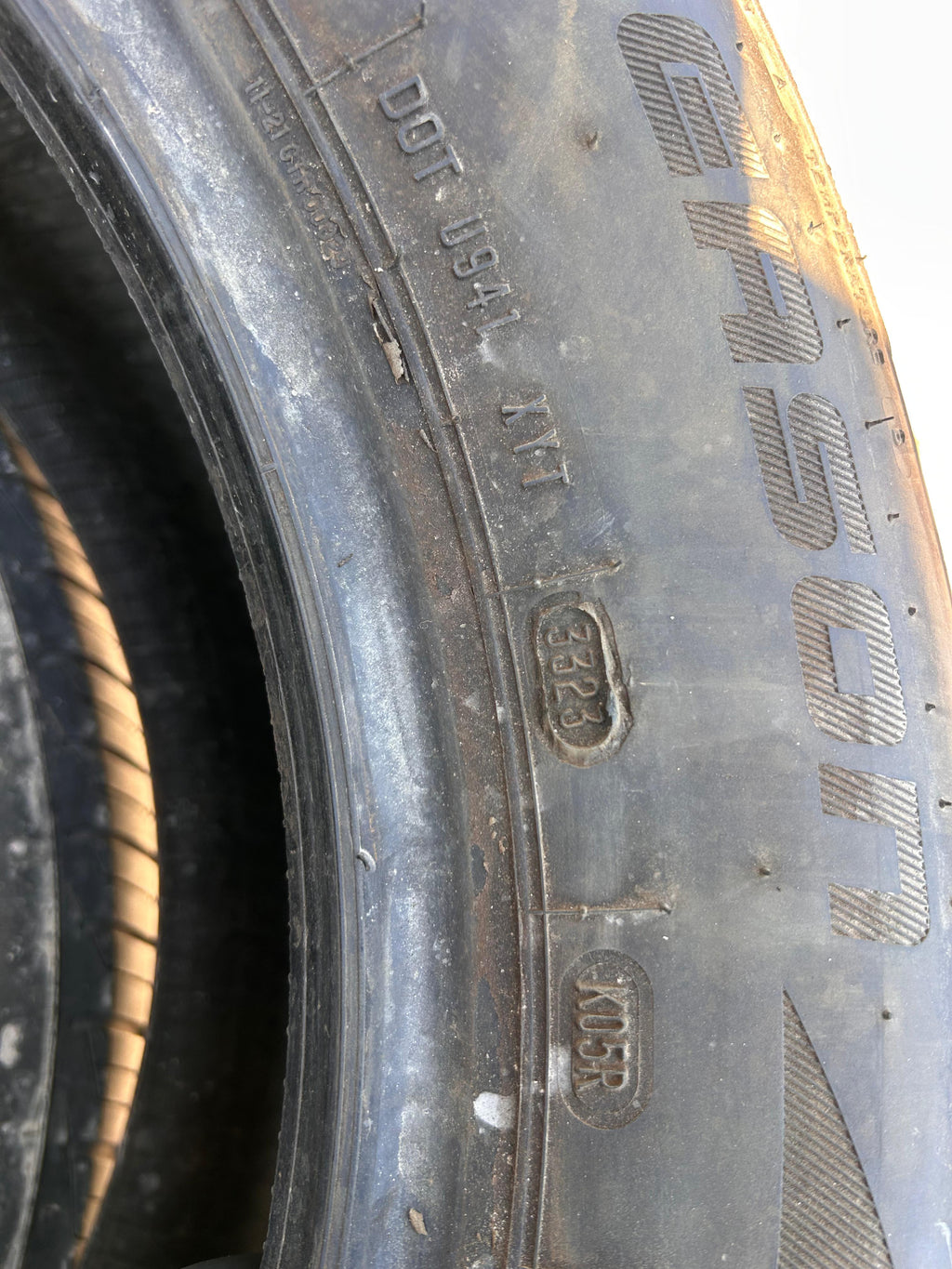 225/60R17 Set (4  Like New Tires) Arizonian Silver Edition