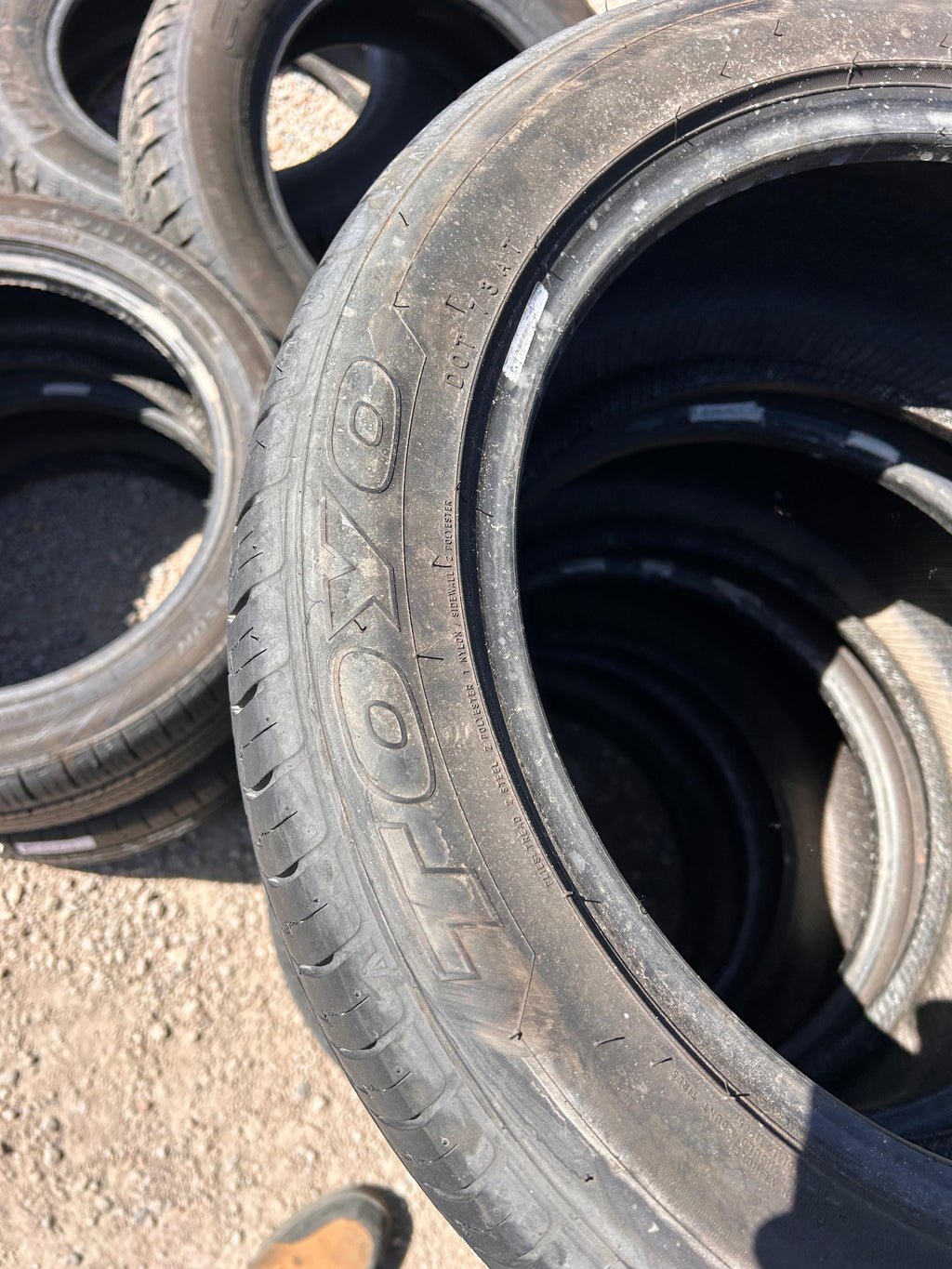 245/45R17 Set (4 Used Tires) Toyo Extensa 4 Plus