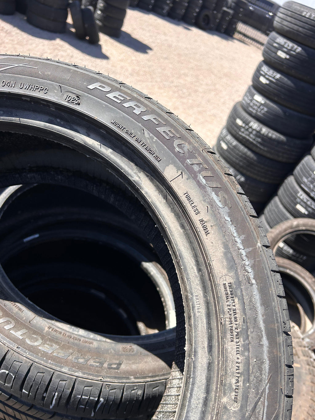215/50R17 Pair (2 Like New Tires) Fortune Perfectus