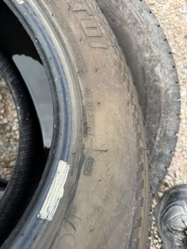 225/75R16 Pair (2 Used Tires) Blackhawk Hiscend-H