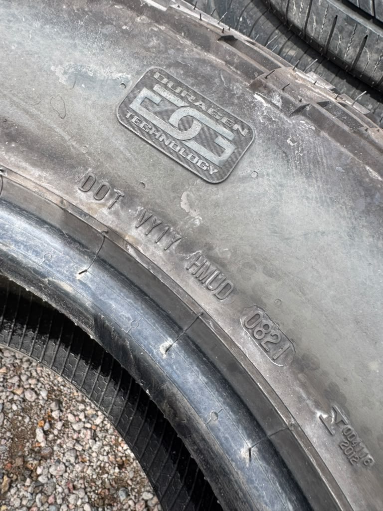 265/70R17 Pair (2 Used Tires) General Grabber A/T