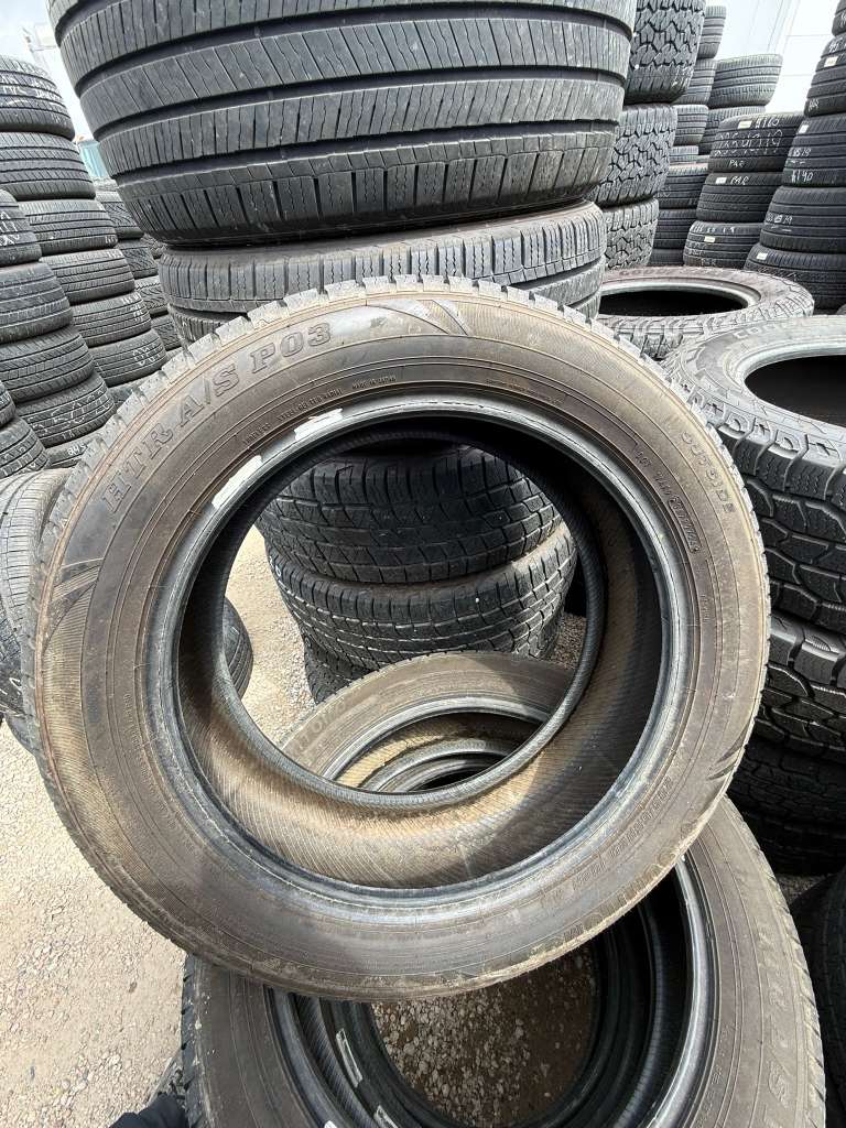 235/55R20 Set (4 Used Tires) Sumitomo HTR A/S P03