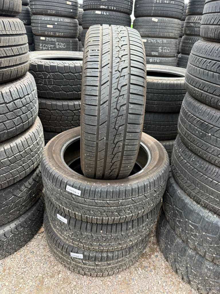 235/55R20 Set (4 Used Tires) Sumitomo HTR A/S P03