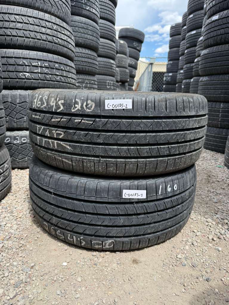 265/45R20 Pair (2 Used Tires) Hercules Raptis R-T6