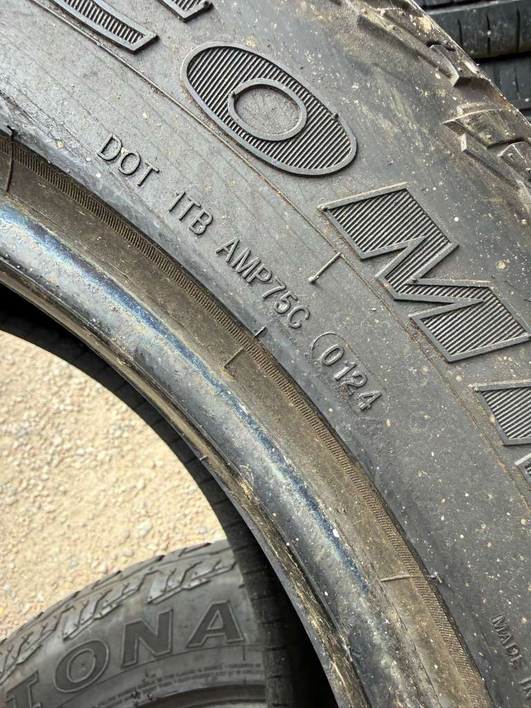 275/60R20 Pair (2 Used Tires) National Commando A/T
