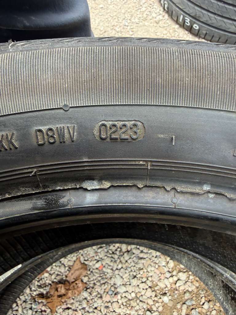 265/45R20 Pair (2 Used Tires) Continental Dynapro AT2