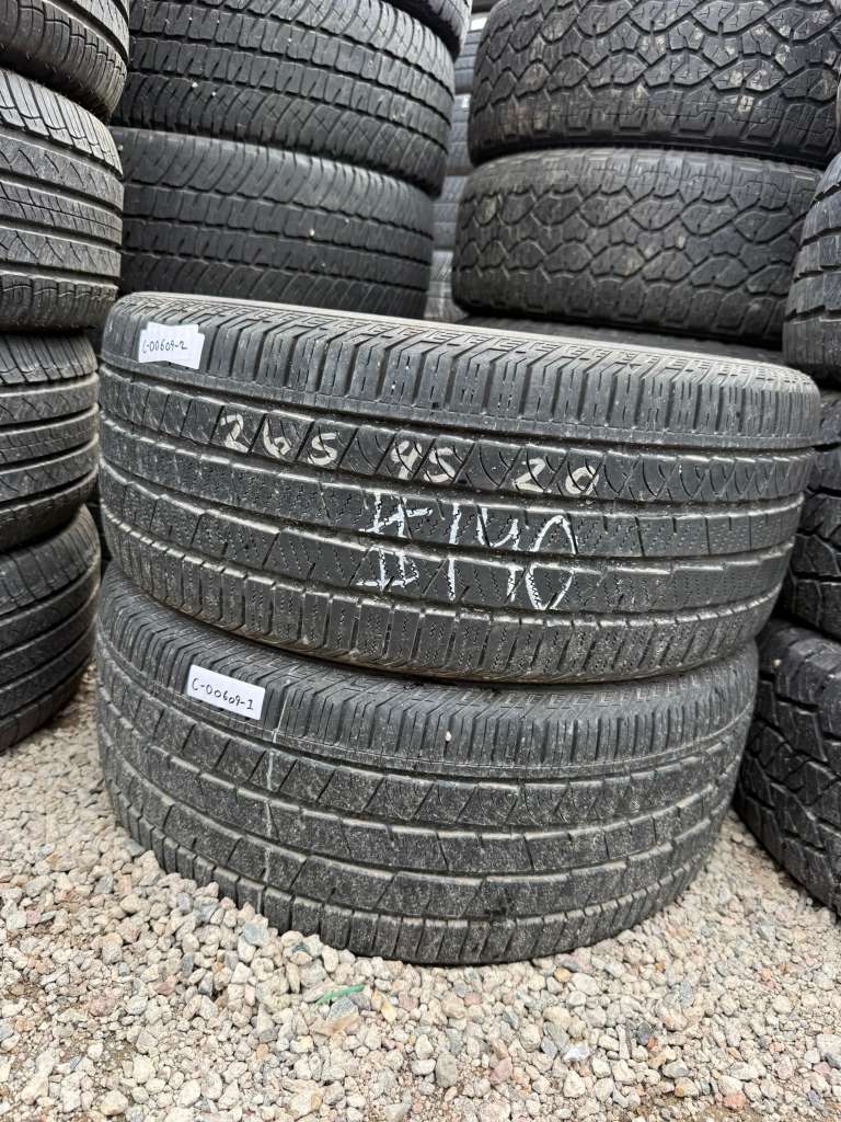 265/45R20 Pair (2 Used Tires) Continental Dynapro AT2