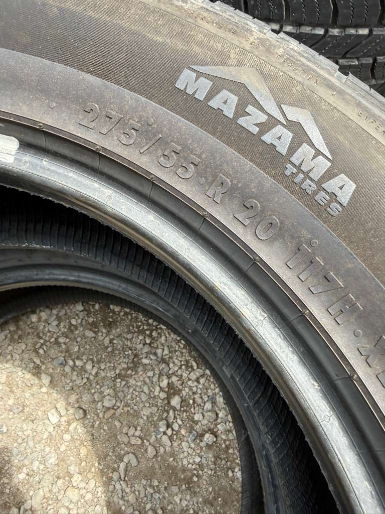 275/55R20 Pair (2 Used Tires) Mazama Open Range HTS