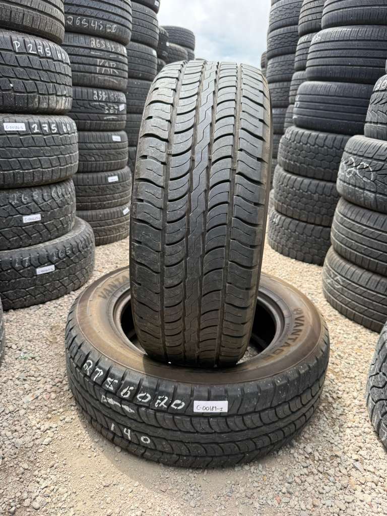 275/60R20 Pair (2 Used Tires) Vantage SUV