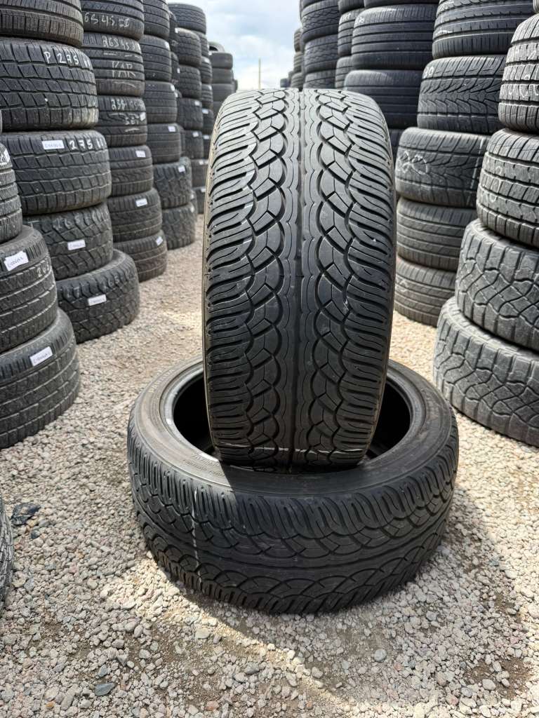 255/40R20 Pair (2 Used Tires) Yokohama Parada Spec-X