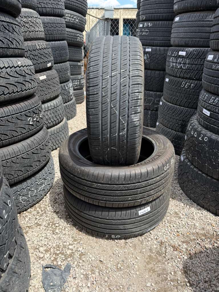 245/50R20 (3 Used Tires) Michelin Primacy Tour A/S