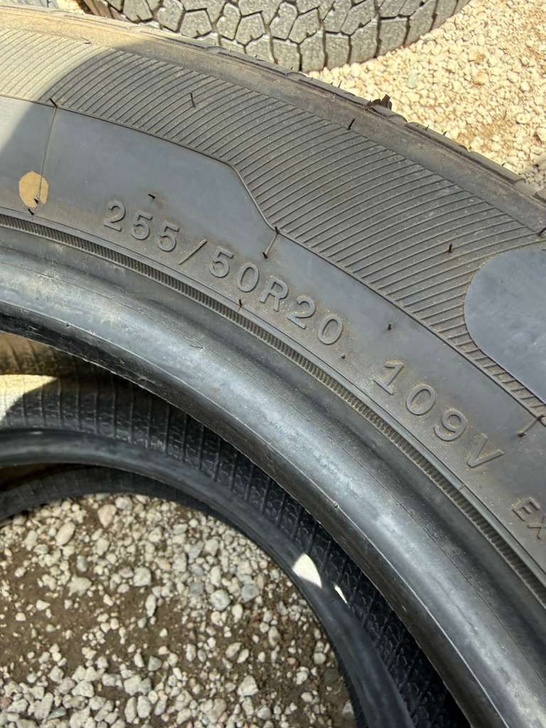 255/50R20 Pair (2 Used Tires) Ironman RB-SUV
