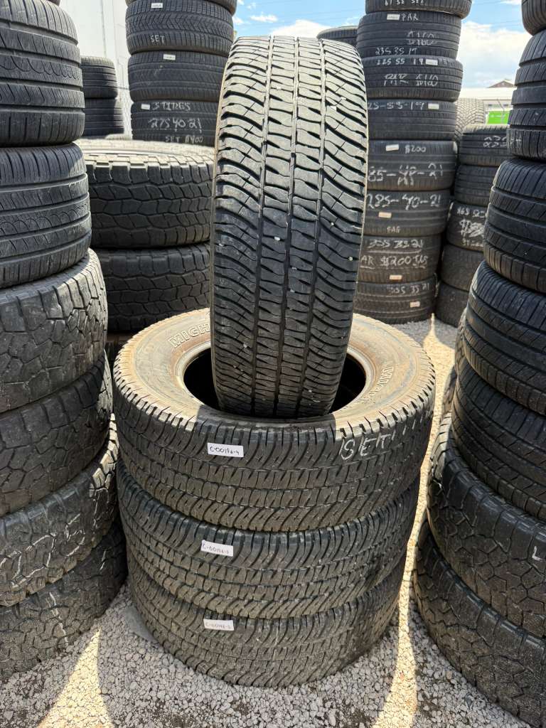 LT275/65R20 Set (4 Used Tires) Michelin LTX A/T 2
