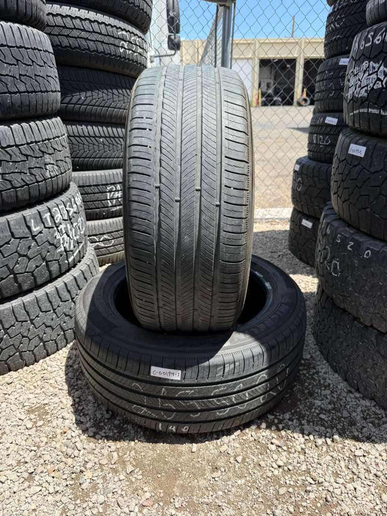 265/50R20 Pair (2 Used Tires) Michelin Primacy Tour A/S