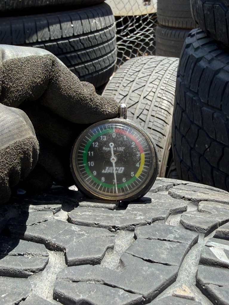 LT275/65R20 Pair (2 Used Tires) BFGoodrich All-Terrain T/A KO2