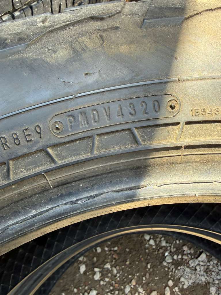 LT265/60R20 Pair (2 Used Tires) Falken Wildpeak A/T AT3W