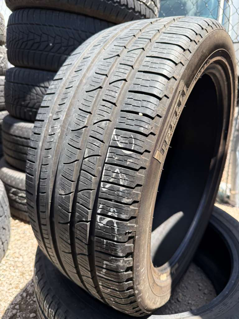 255/45R20 Pair (2 Used Tires) Pirelli Scorpion Verde All Season