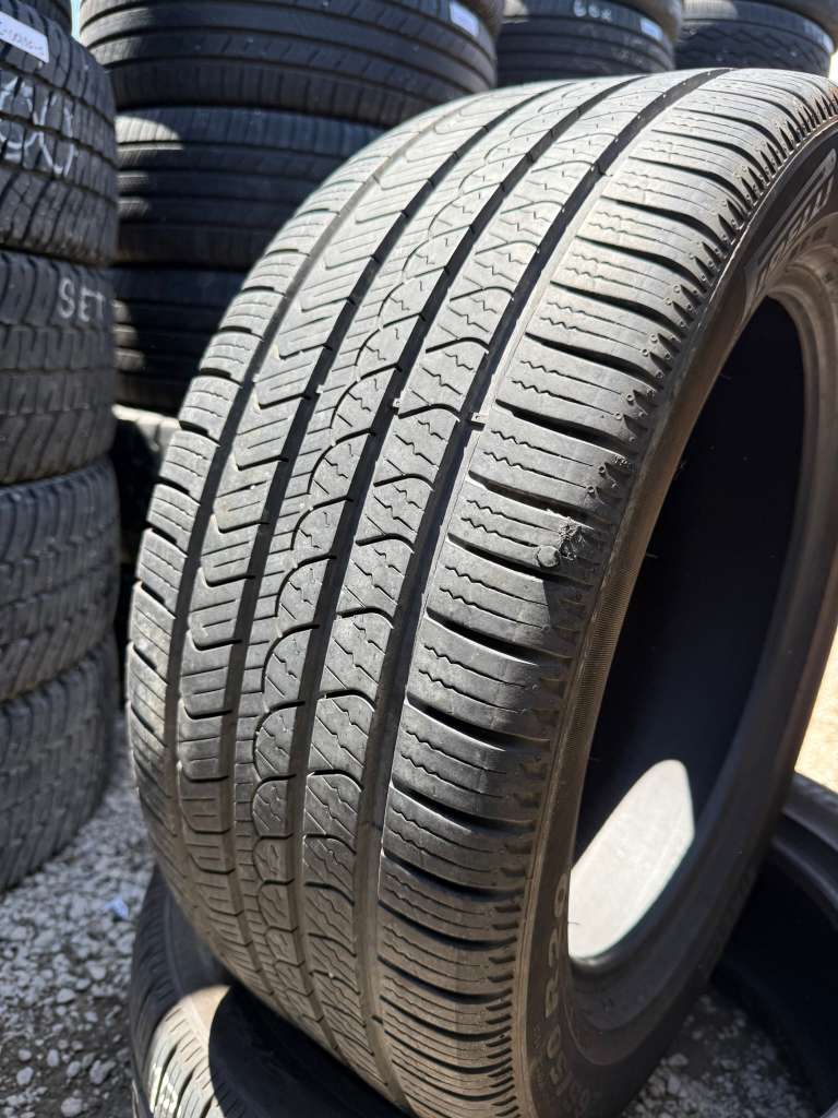 265/50R20 Pair (2 Used Tires) Pirelli Scorpion AS Plus 3