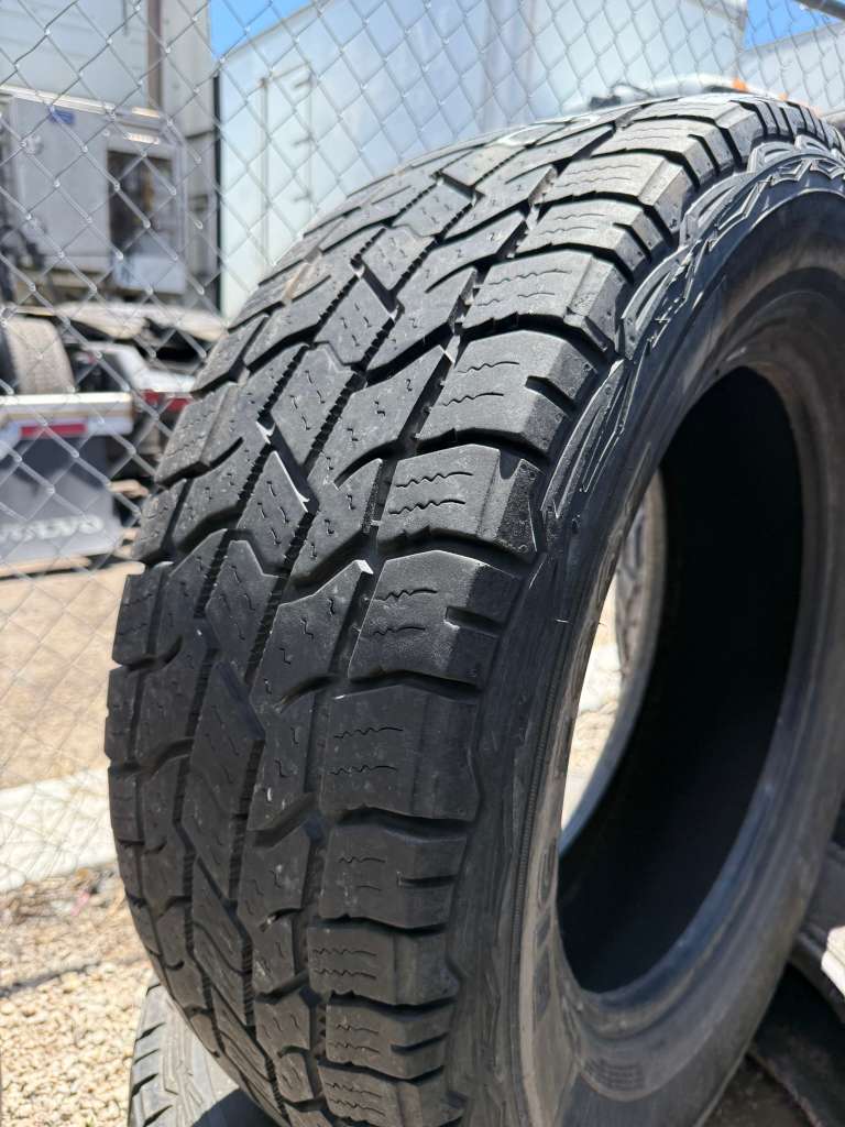 LT275/65R20 Pair (2 Used Tires) Big O A/T Big Foot
