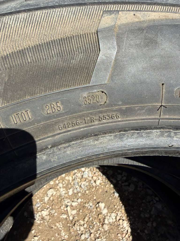 LT275/65R20 Pair (2 Used Tires) Big O A/T Big Foot