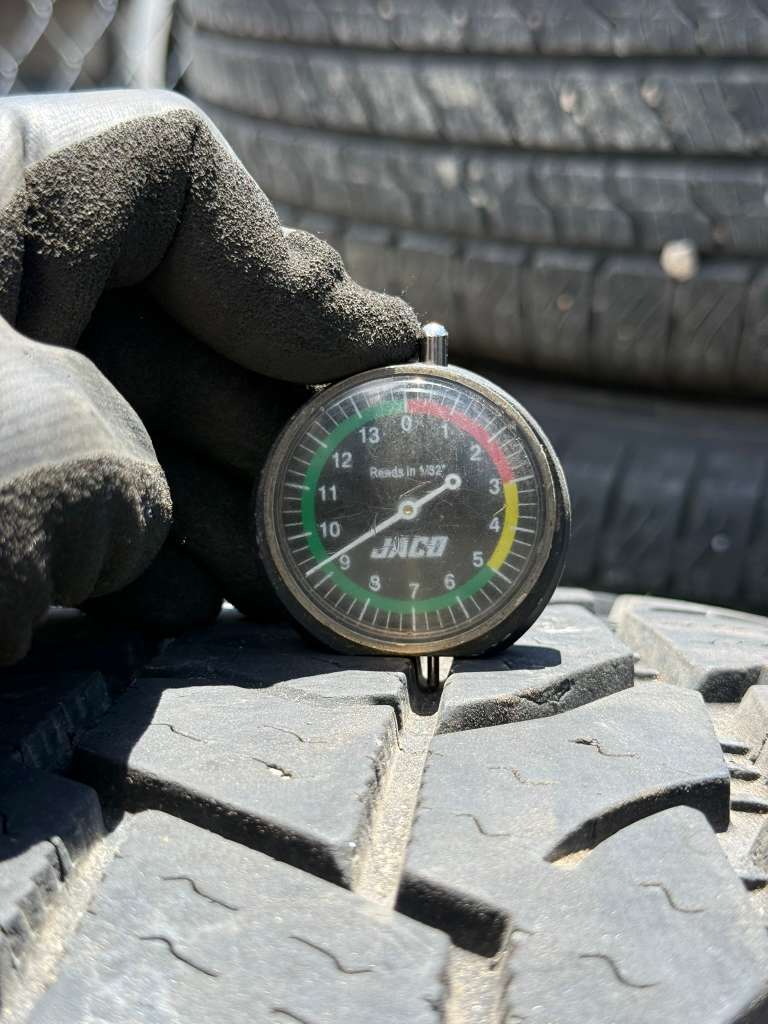 LT275/65R20 Pair (2 Used Tires) Big O A/T Big Foot