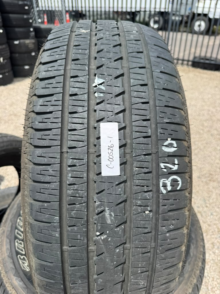 275/55R20 Set (4 Used Tires) Bridgestone Dueler H/L
