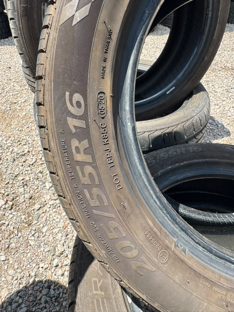 205/55R16 Pair (2 Used Tires) Pantera Touring A/S
